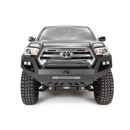 Fab Fours BUMPER TRUCK FRONT One Piece Design Direct Fit Mounting Hardware Included With PreRunner Guard TT16-D3653-1
